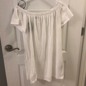 Off the shoulder dress